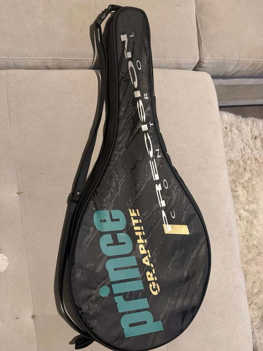 Prince Precision Graphite 700PL Tennis Racket with Case
Grip size 4 3/8th